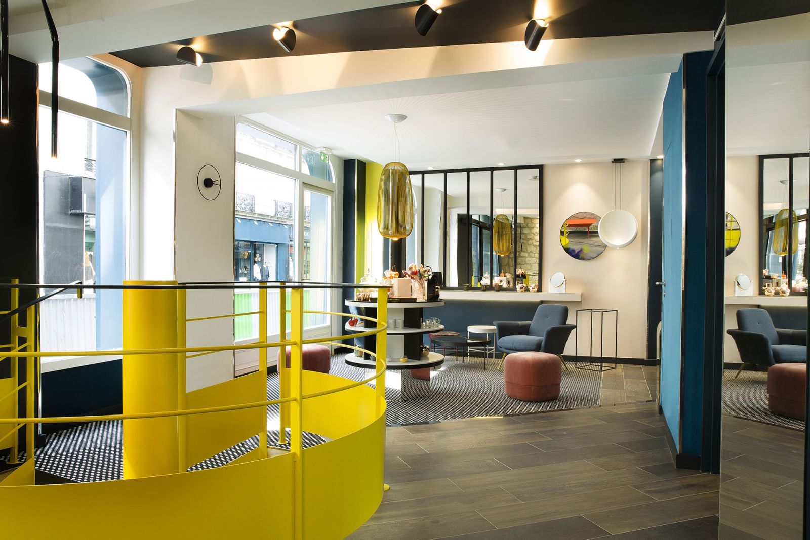 Hotel Duette Париж Интерьер фото